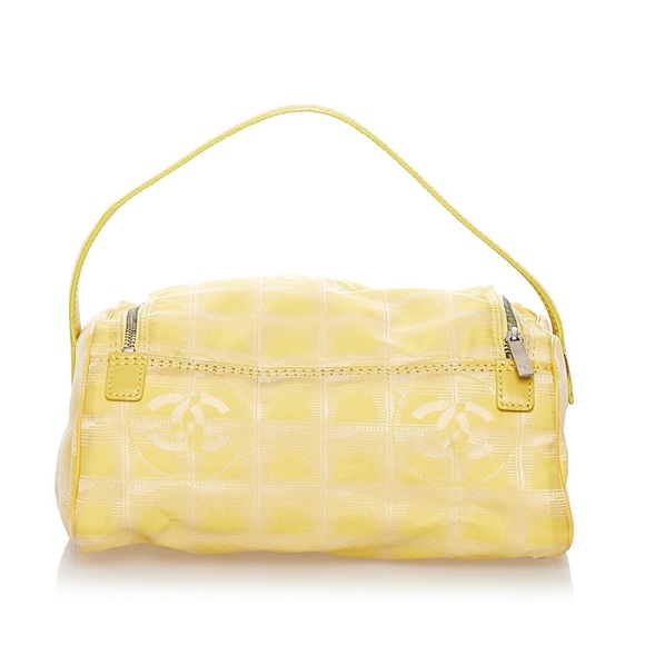 Chanel CC Travel Line Nylon Sport Makeup Vanity Toiletry Top Handle Purse Bag - Picture 3 of 15